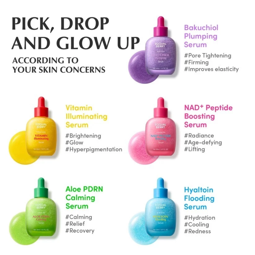 EQQUALBERRY : NAD+ PEPTIDE BOOSTING SERUM
