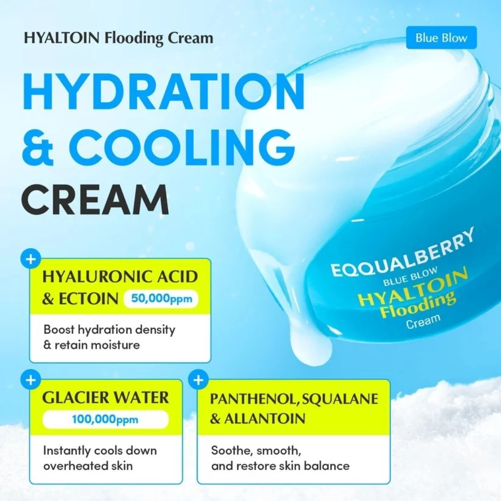 EQQUALBERRY : HYALTOIN FLOODING CREAM