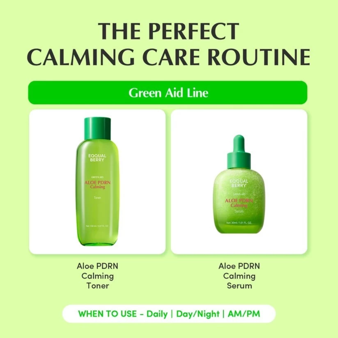 EQQUALBERRY : ALOE PDRN CALMING TONER