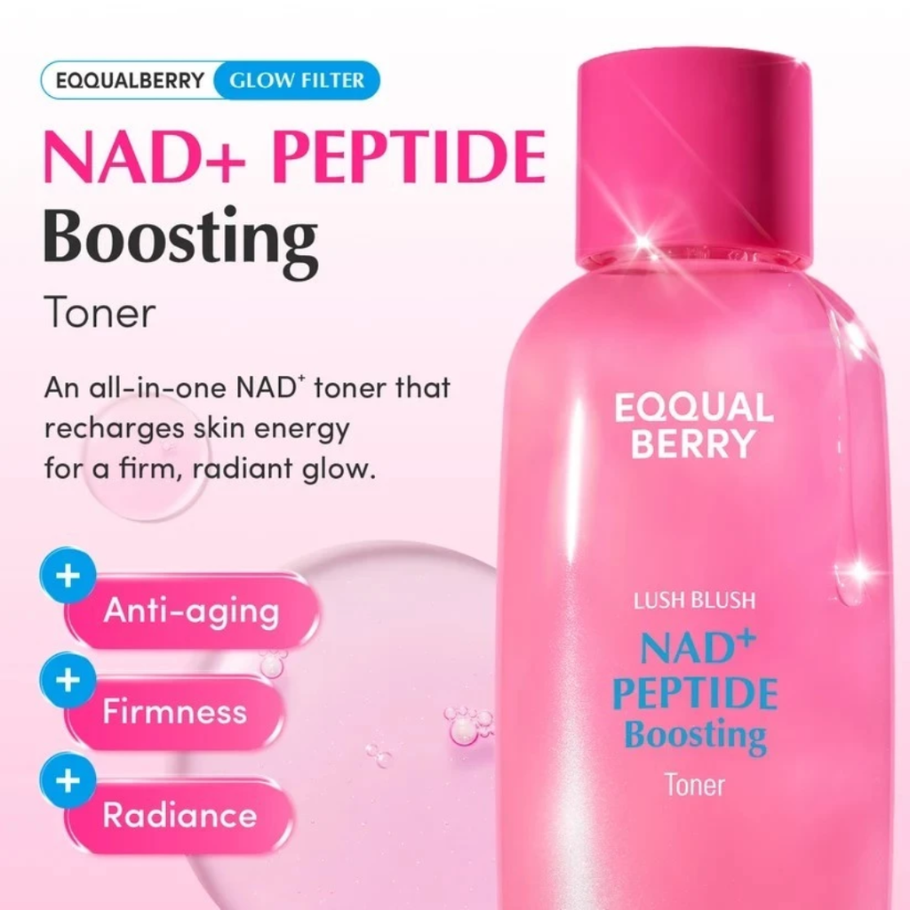 EQQUALBERRY : NAD+ PEPTIDE BOOSTING TONER