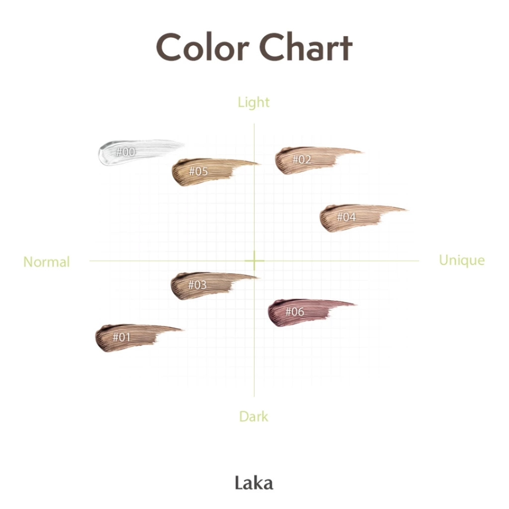 Laka : Pixi Brow Cara เจลปัดคิ้ว หลายเฉดสี