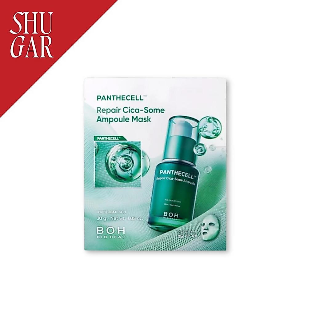 BIOHEAL BOH : PANTHECELL REPAIR CICA-SOME AMPOULE MASK ไบโอฮีล บีโอเอช รีแพร์ ซิก้า ซัม แอมพูล มาส์ก