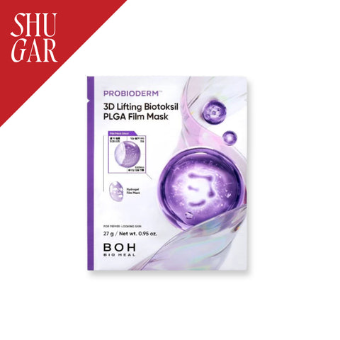 Bioheal BOH : Probioderm™ 3D Lifting Biotoksil PLGA Film Mask ทรีดี ลิฟต์ติ้ง ไบโอท็อกซิล พีแอลจีเอ ฟิล์ม มาส์ก